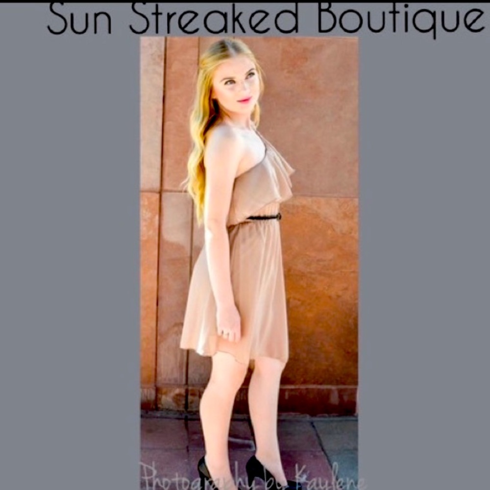 One shouldered dress